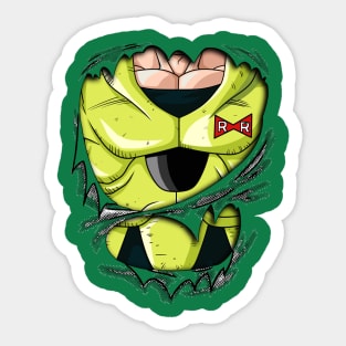 dragon ball android 16 Sticker